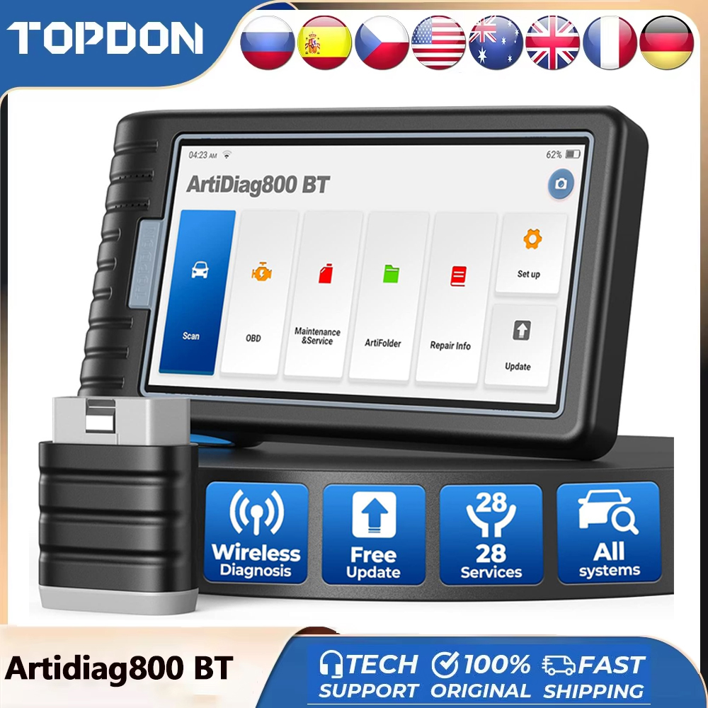 TOPDON ArtiDiag800 BT Strument - Topdon Tc001 Thermal Camera recensione e prezzo