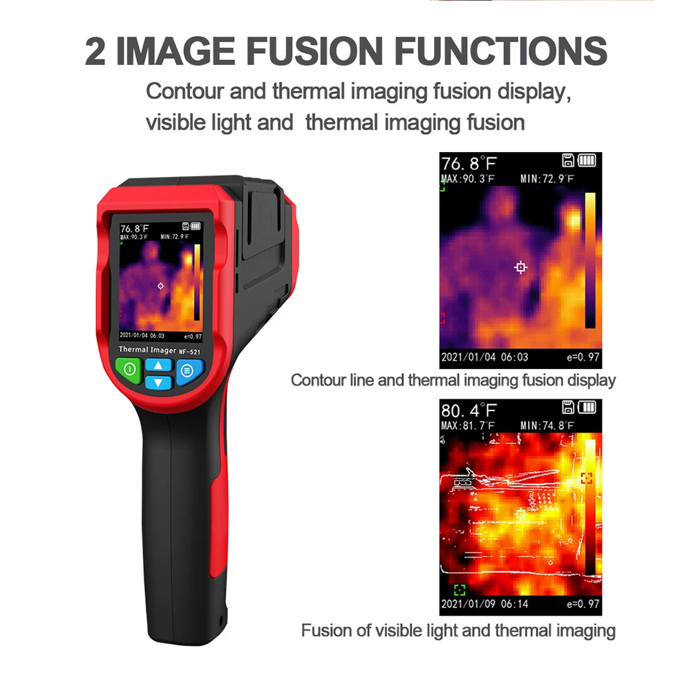 Telecamera Termica a Infraross - Nf 521 Thermal Imaging Camera recensione e prezzo